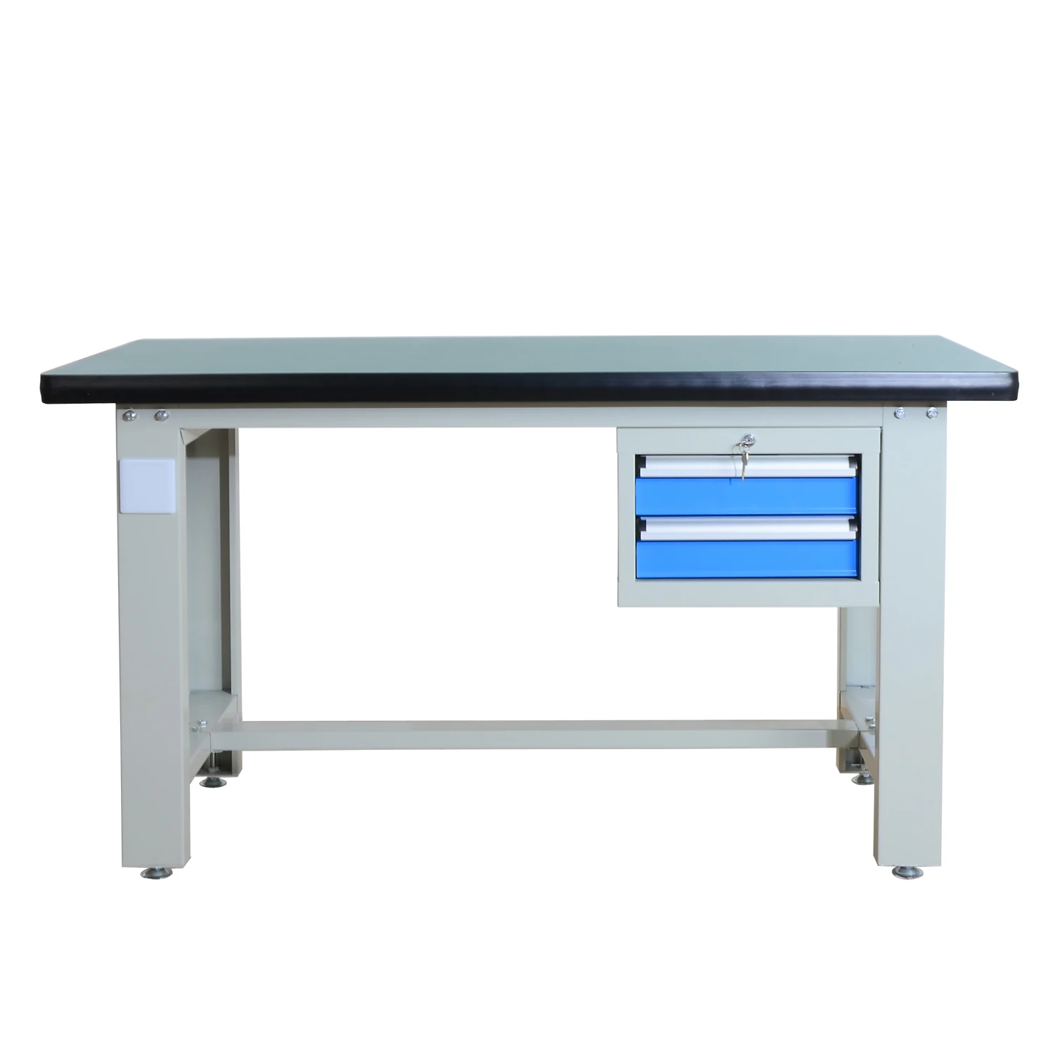 
Workbench with 2 drawers warehouse metal tool Work Bench Customized Workstation for workshop factory storage 