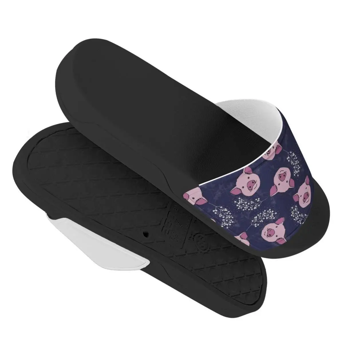 Fashionable Slippers Women Beauty Afro Girl Yellow Printed Slippers Casual Summer Footwear Indoor Outdoor Ladies Sandals 2020