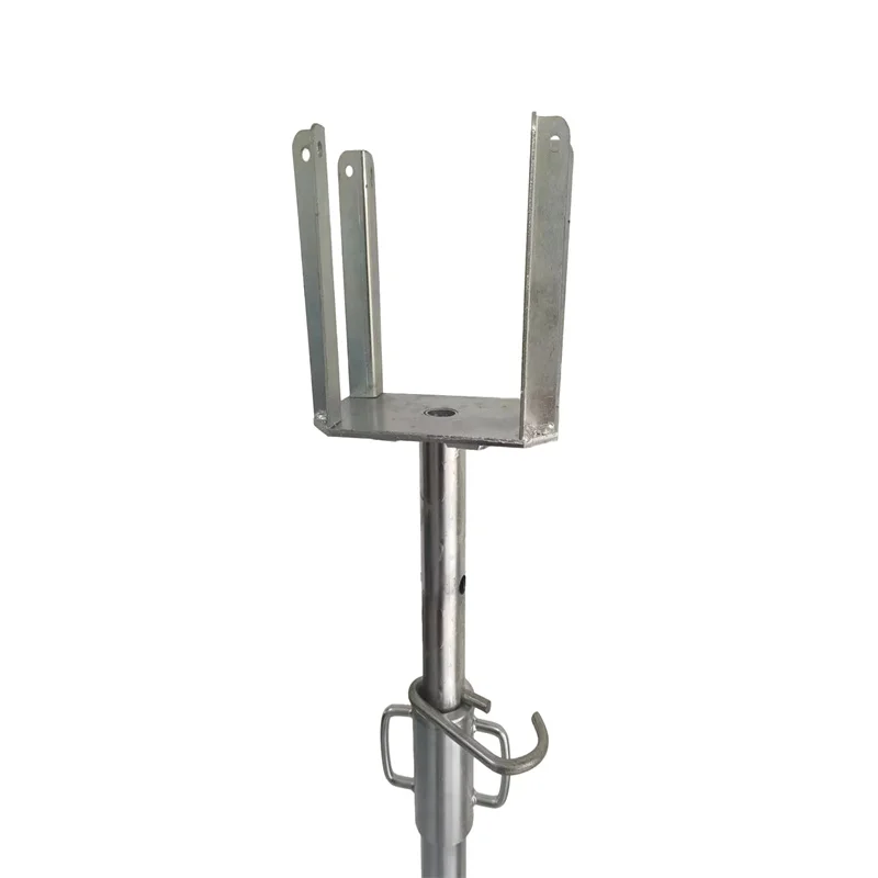 Mobile construction material for building steel support or steel prop