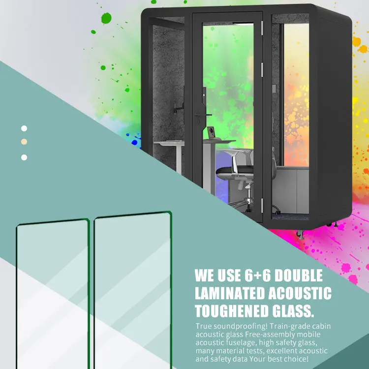 Hot Selling Prefabricated Soundproof Sleeping Cabin Telephone Booth Outdoor Residential Mobile Chatting Office Pod
