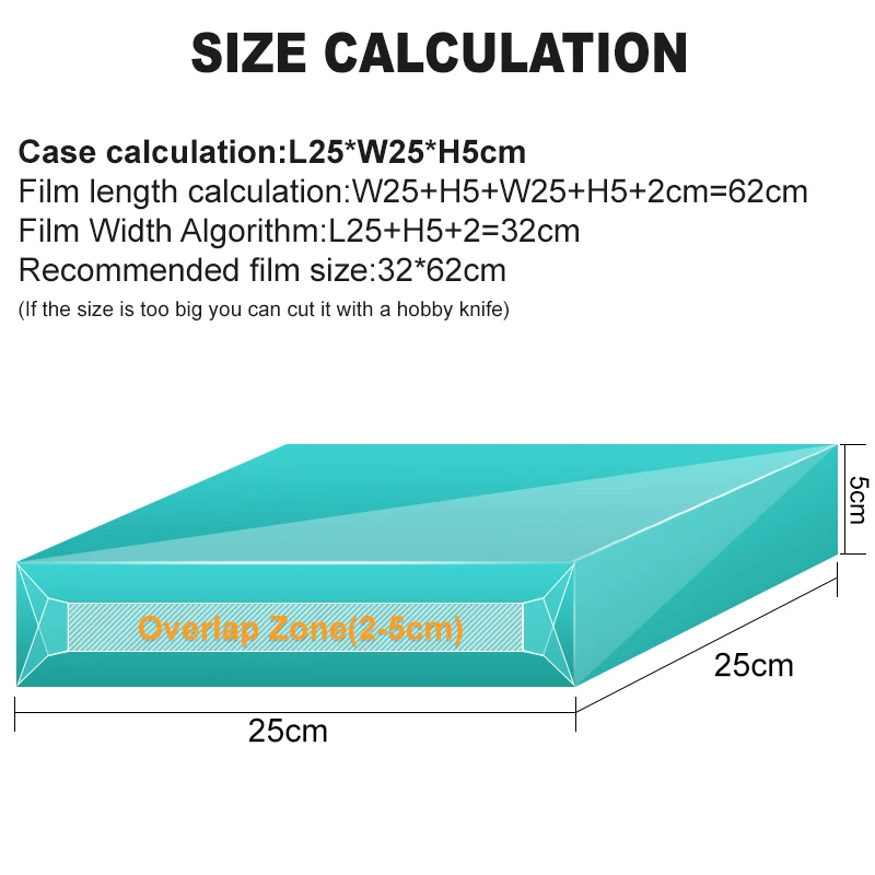 Wallepac Micron Clear Bopp Flim Heat Sealable Packaging Film In High Shrink Perfume Soap Box Packaging For Heat Shrink Machine
