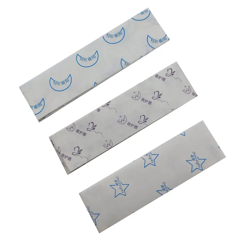 Release Paper Sanitary Napkins Raw Material Customized Printing Silicon Coating Relaese Paper Roll For Lady Sanitary Pads