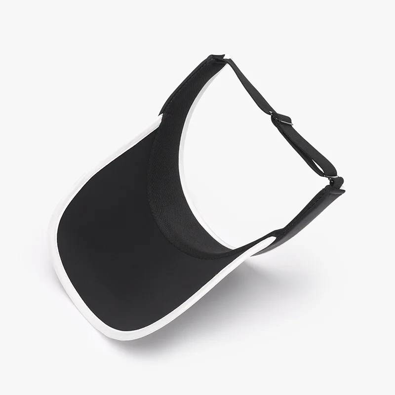 Uv Protection Outdoor Golf Running Custom Logo Sun Visor Cap For Wholesale