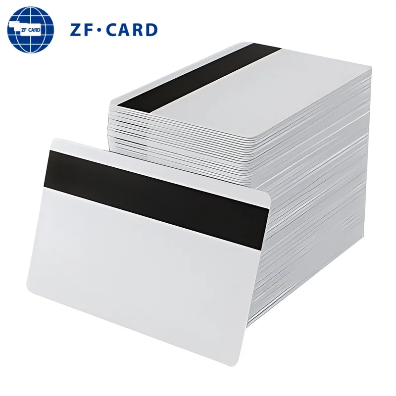 White Blank Lo-co Magnetic Card MIFARE(R) Classic 4K+ T5577 Combi Card