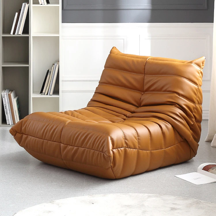 Comfortable Lounge Sofa Recliner Lazy Couch Folding Chair Cushion Fabric Portable Floor Sofas Chair