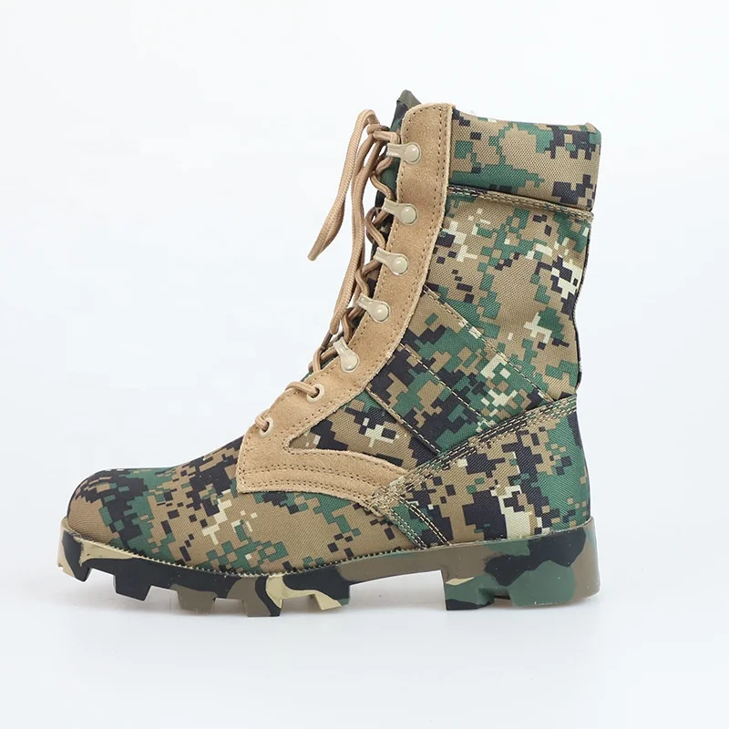 YAKEDA Tactical Full Camouflage Panama Boots for Men mens tactical boots