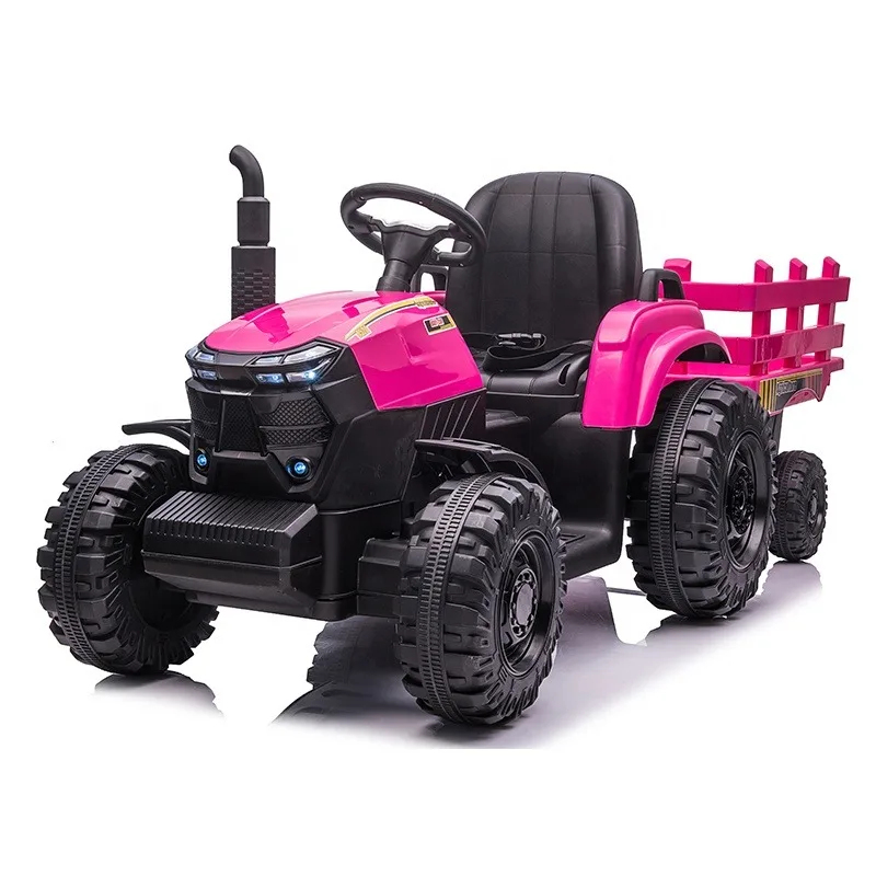 Kids ride on car 12v electric tractor for baby to drive