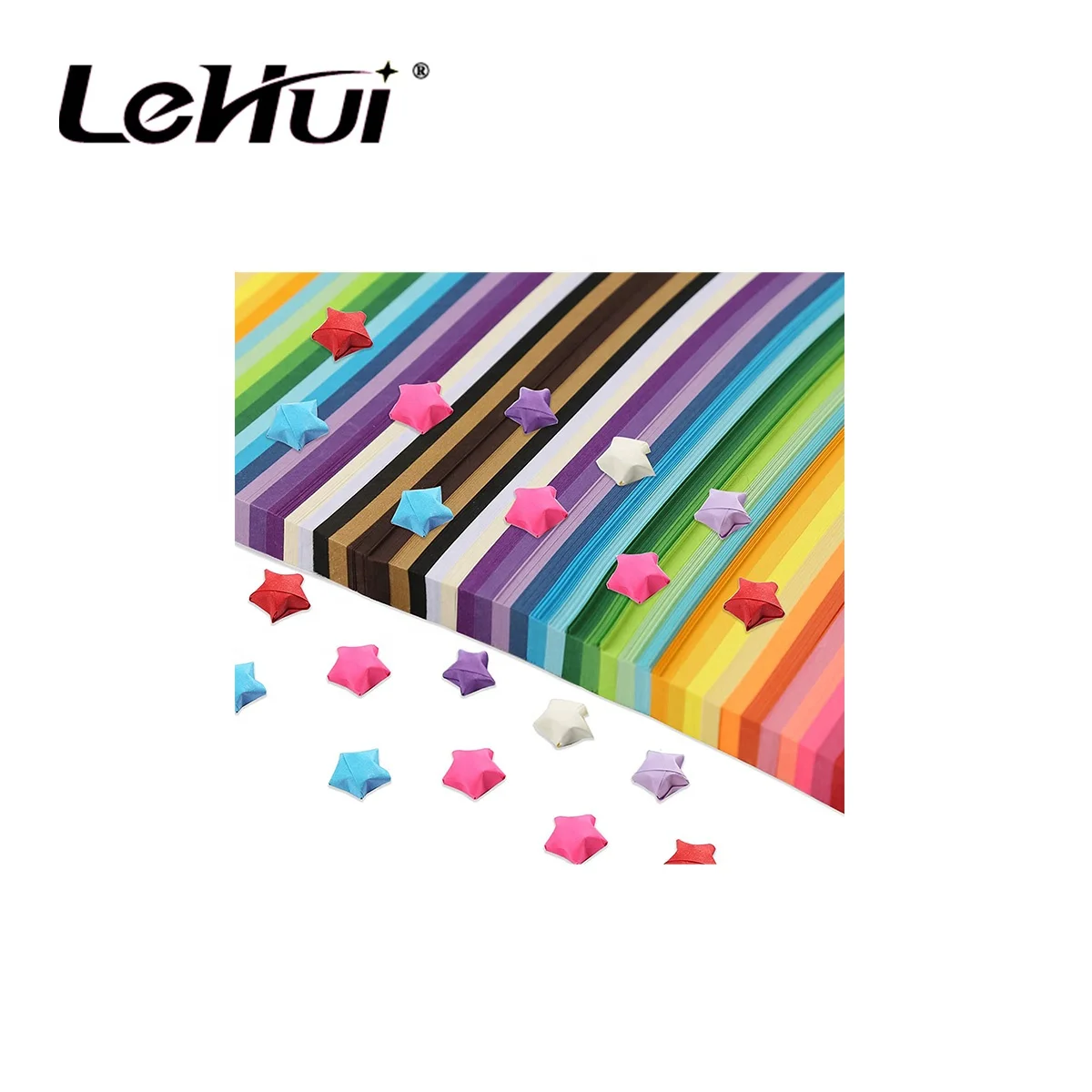 Top Quality 1 x25 inch Star Color Star Paper Strip Decoration Paper Strips DIY Hand Art Crafts