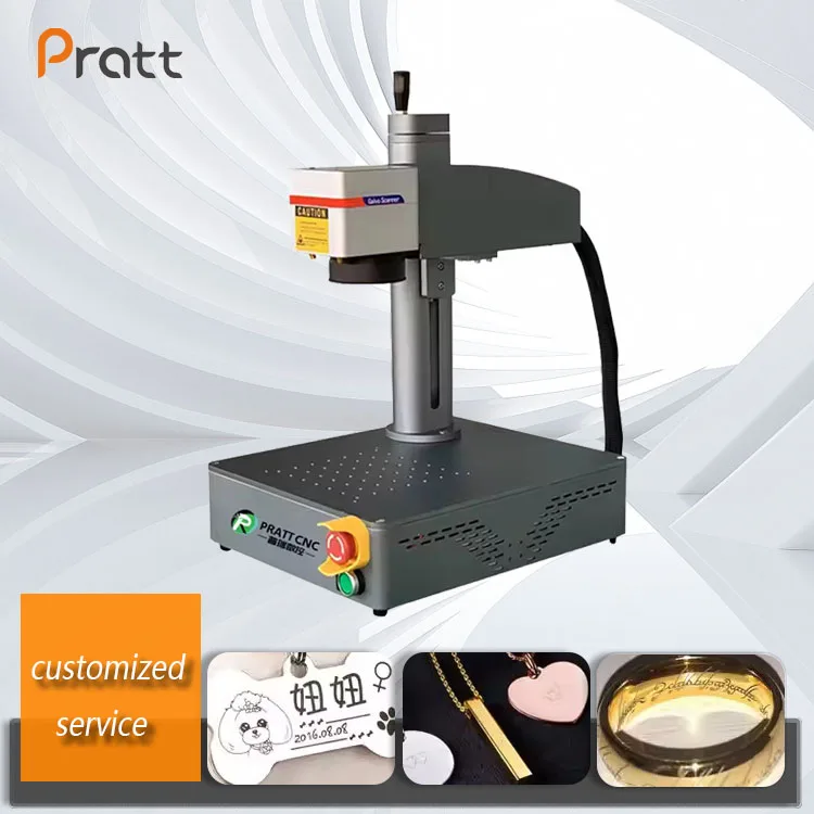 Fiber Laser Marker Etching Engraving Marking Machines Price  20w 30w 50w 100 W Stainless Steel Metal Parts RAYCUS JPT