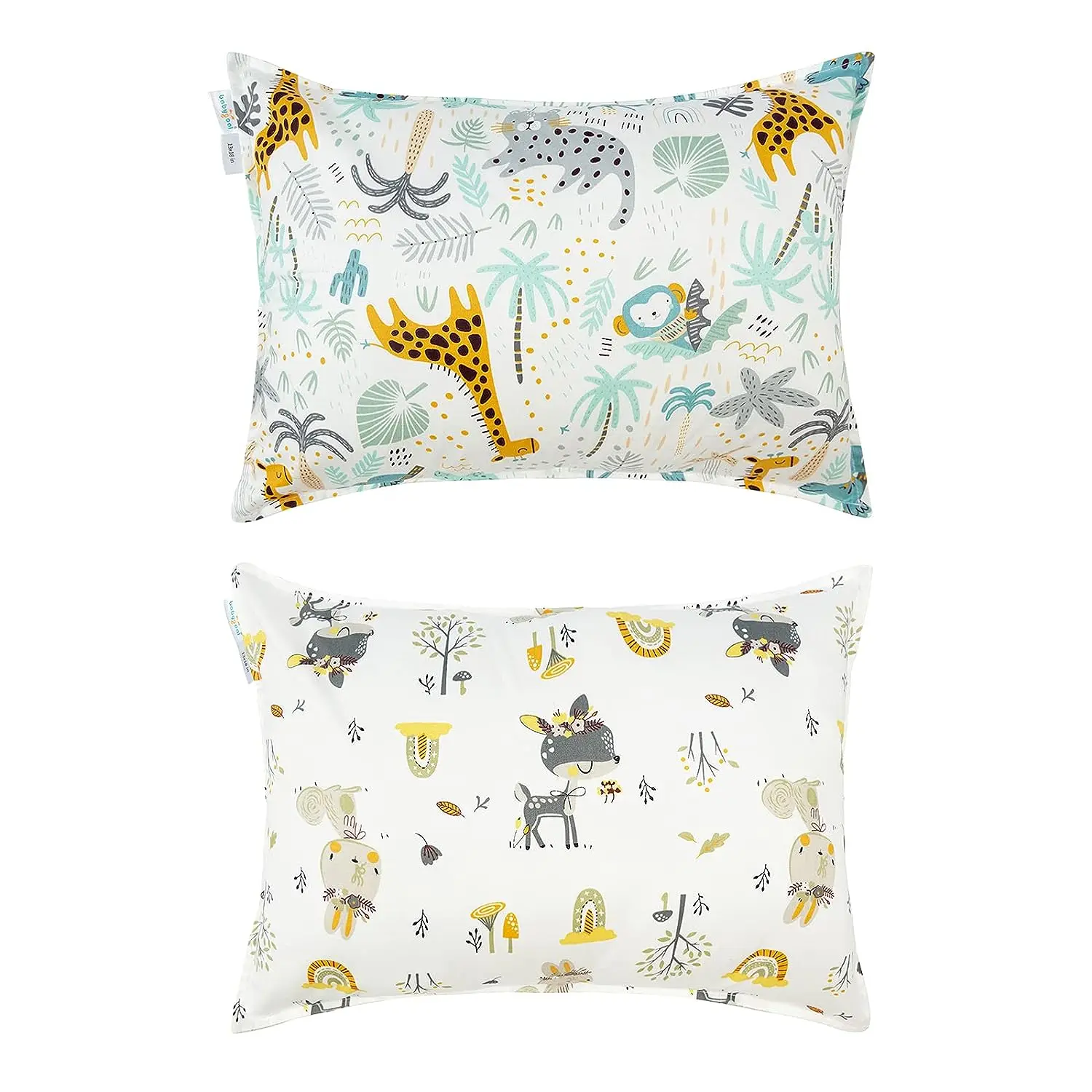 Egyptian Cotton White 300T  pillow case Toddler Pillowcase for  baby Pillow 100% Natural Cotton Toddler Pillowcase