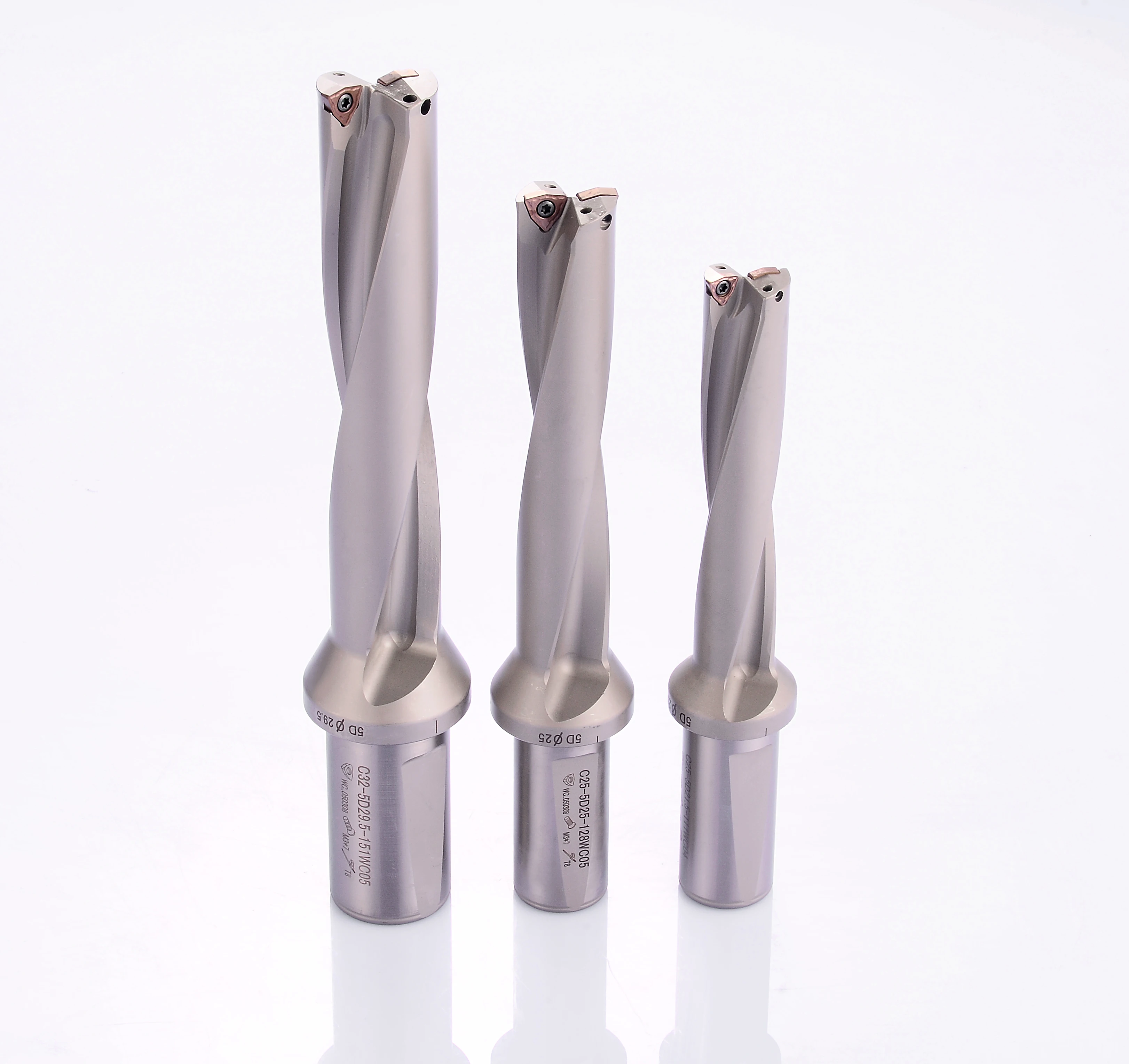 WC 5D U Drill for U bit blade with carbide inserts