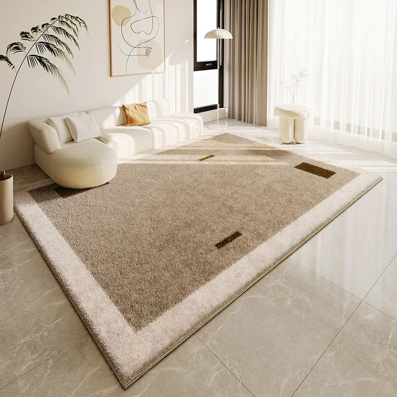 Nordic Simple Style Washable Light Luxury Faux Sheep Skin Carpet  Fur Rug Sofa Cover Mat