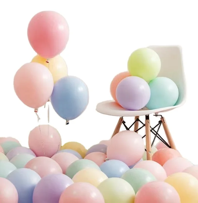 Macaron color 12 inch standard latex wedding decoration balloon