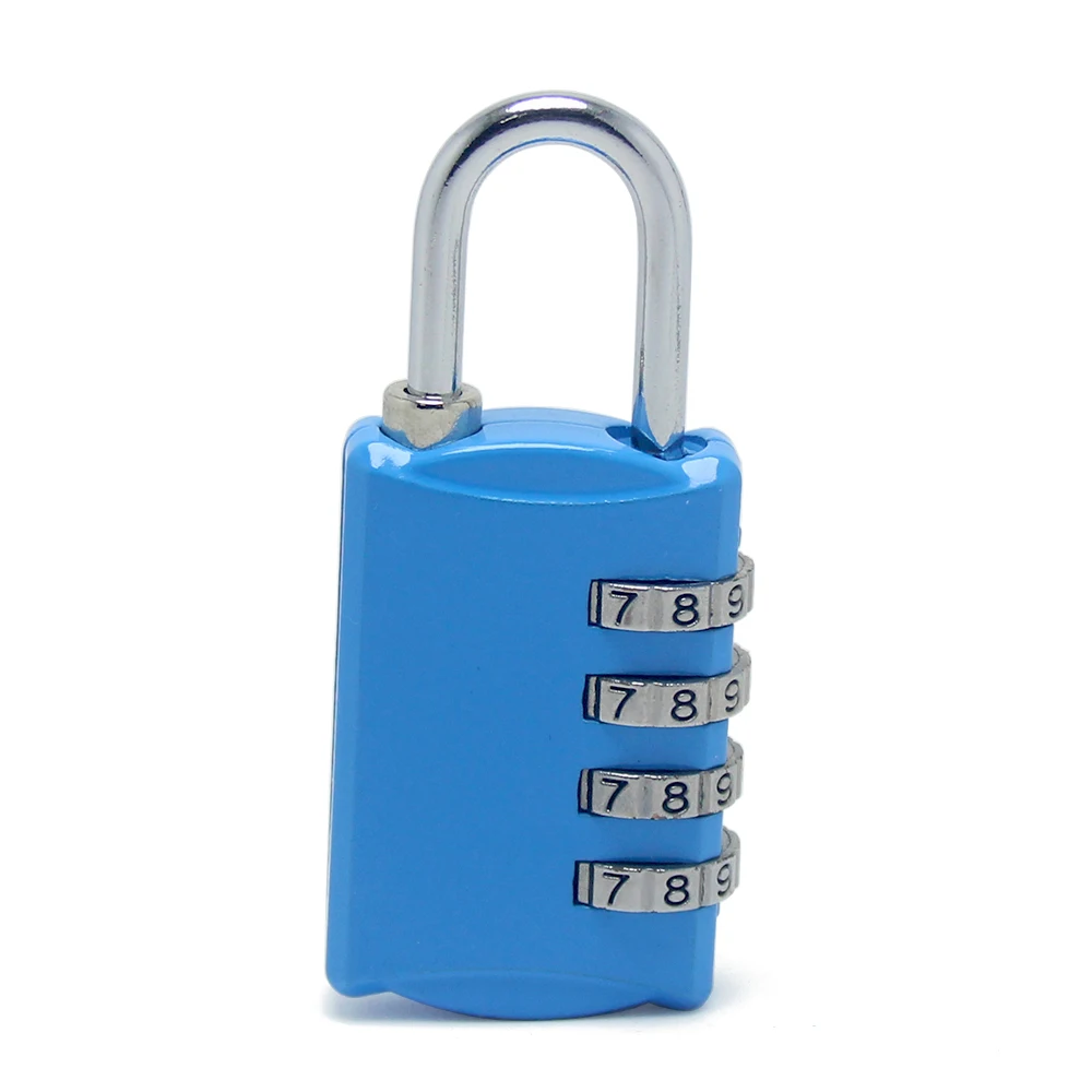 4 Digit Dial Combination Code Number Lock Luggage Travel Padlock Handbag Suitcase Number Lock For Bags Promotion Gifts Lock