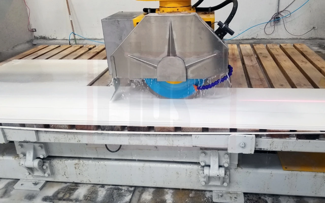 Express600 Automatic STONEPLUS 450 Granite Marble Quartz Stone Cutting Machine Hand Stone Cutter For Sale