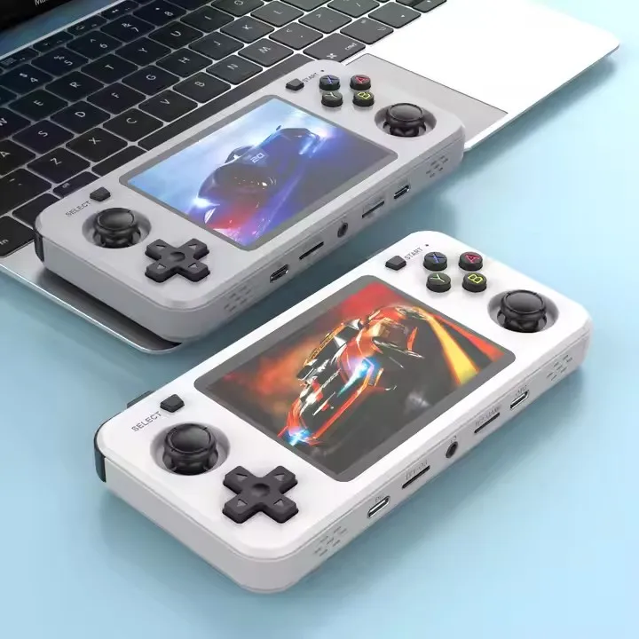 New Design Joystick R46S Handheld Game Player 64GB/128G 10000 Games Classic Retro Video Game console 4 Inch HD Color Screen