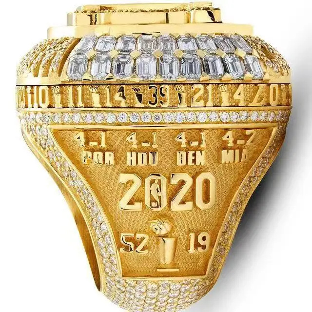 Кольцо 2022 Los Angeles Lakers Championship позолоченное кольцо из цинкового сплава в форме буквы модная коллекция универсальное