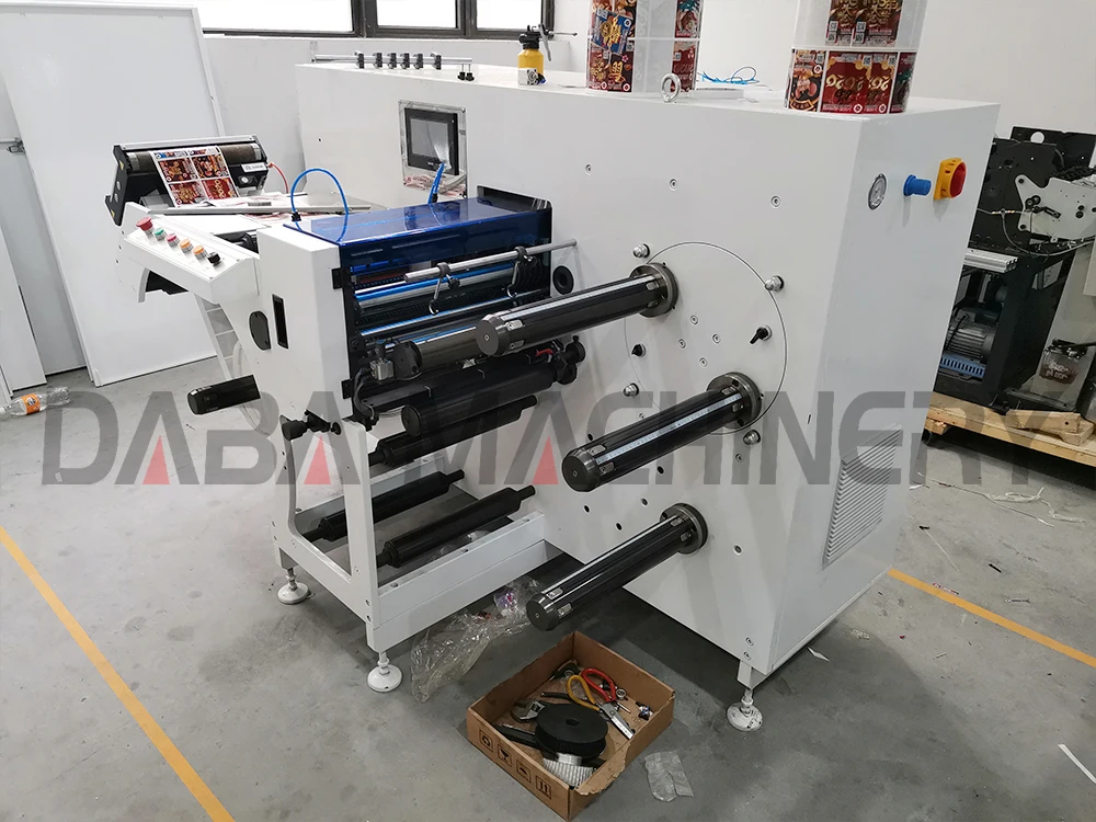 DINGYU pvc film release paper slitting cross cutting machine