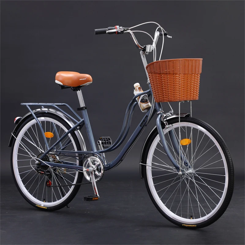 High Quality Bike Male Adult Lightweight City 26 Inch Teenage Student Vintage Bicycle City Bike