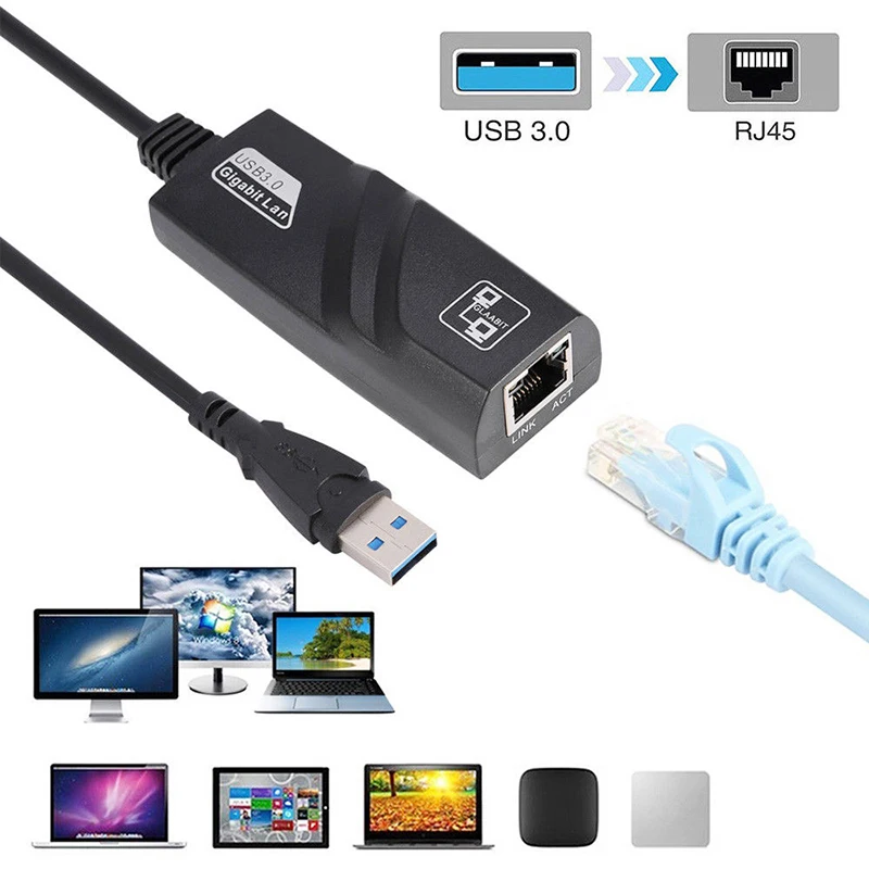 OEM 3.0 usb to lan converter rtl8153b chip rj45 cable