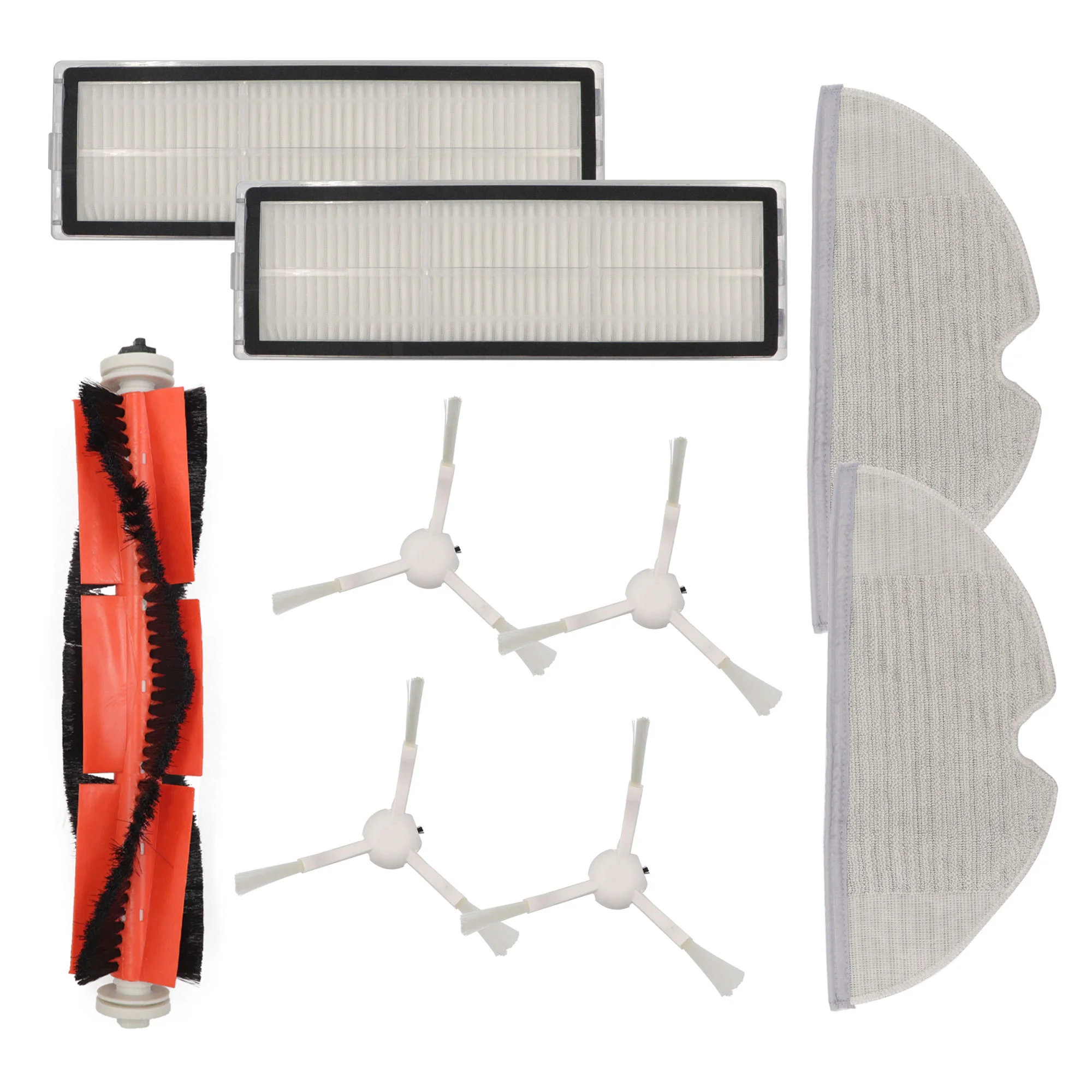 Vacuum cleaner HEPA Filter Main Brush Side Brush parts for Xiaomis Mijias 1C STYTJ01ZHM Dreame F9 weeping Mopping Robot