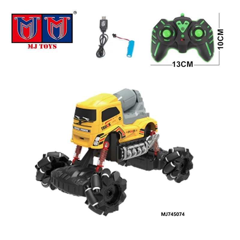 Custom 4X4 1/18 Scale Mini Vehicle Toy Excavator Toys Set Truck Electric Vehicles Rc Construction Veihcle Boys