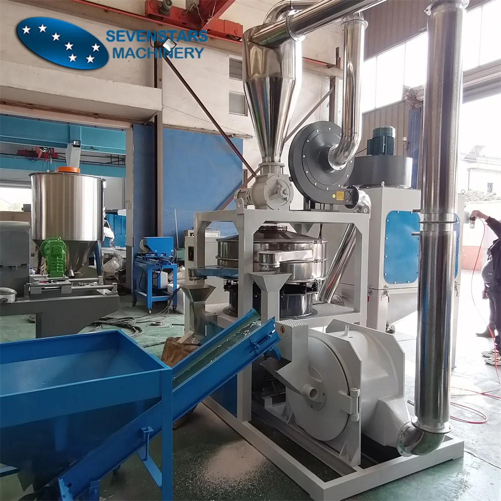 High capacity Rotor moulding LLDPE pulverizer plastic milling machine