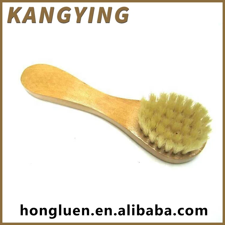 
Wholesale Natural Material Convenient Wooden Face Cleansing Brush 