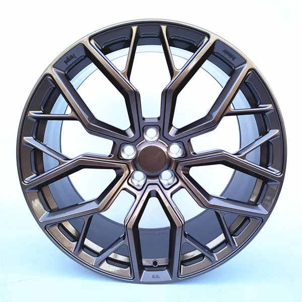 JASTOO custom designs for forged replica alloy rims 22 wheels gloss bronze 5x120 golden alloy wheel rims for car