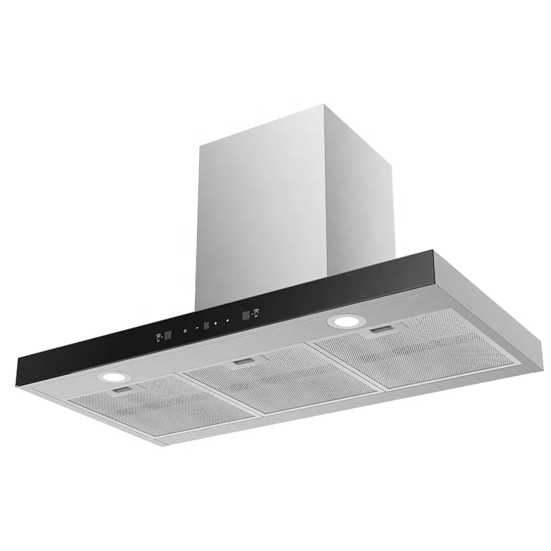 Popular T-shape Smart Kitchen Chimney Range Hood Household Kitchen Campana Extractor
