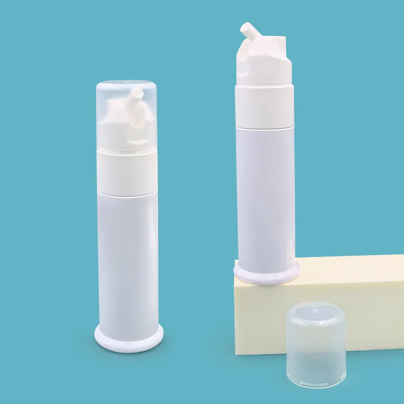 New product spot 120ml white lotion bottle PET material