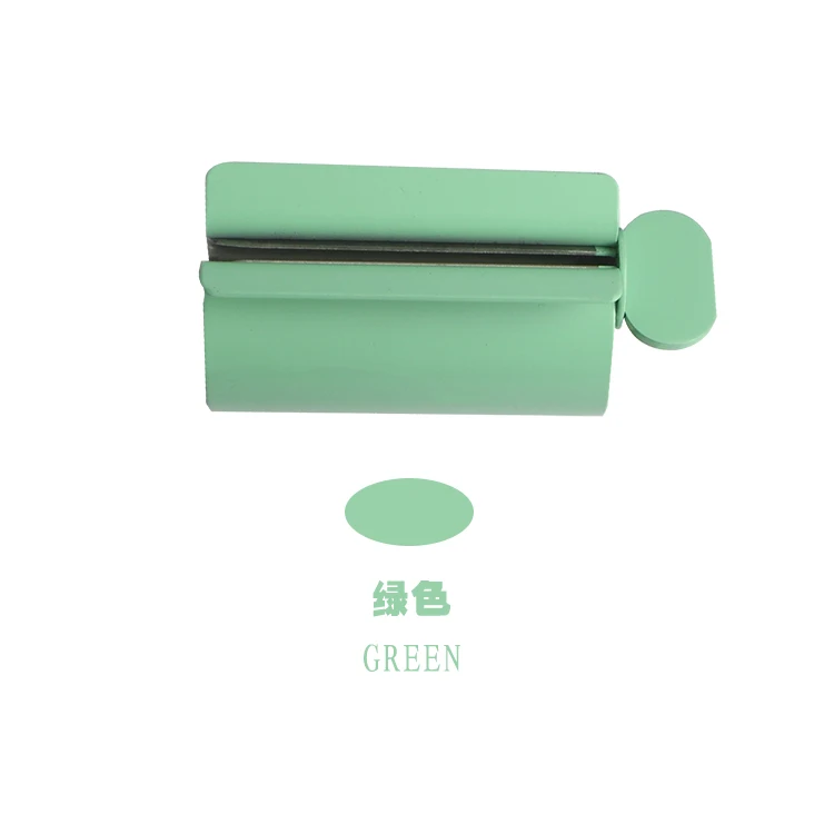 Stainless Steel Toothpaste Tube Squeezers Dispenser Metal Tube Roller Squeezer, Stand-up Toothpaste Holder for Bathroom