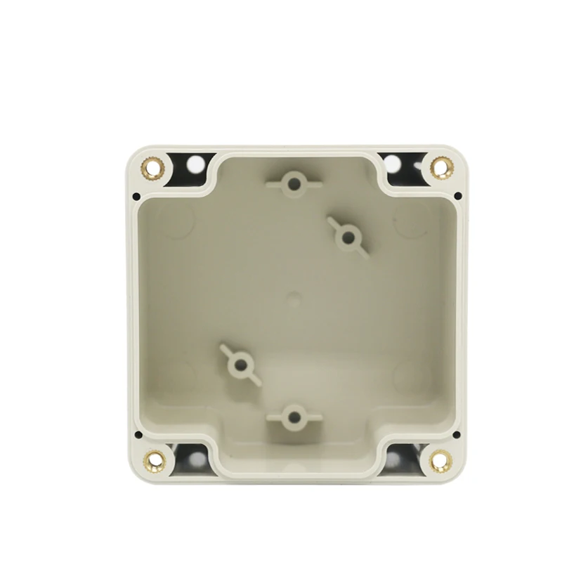 In Stock 3 Ploe Pvc Round Machine Plastic Electric Power Outlet Electrical Junction Box