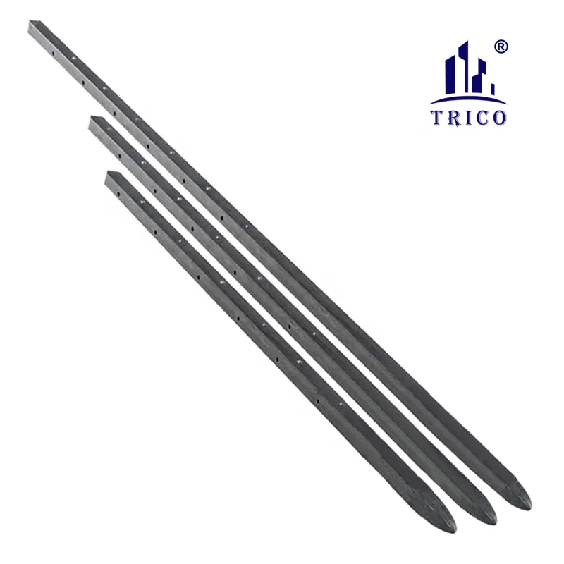 Concrete Forms Steel Round Nail Stake /square/flat Steel Nail Stakes With Holes