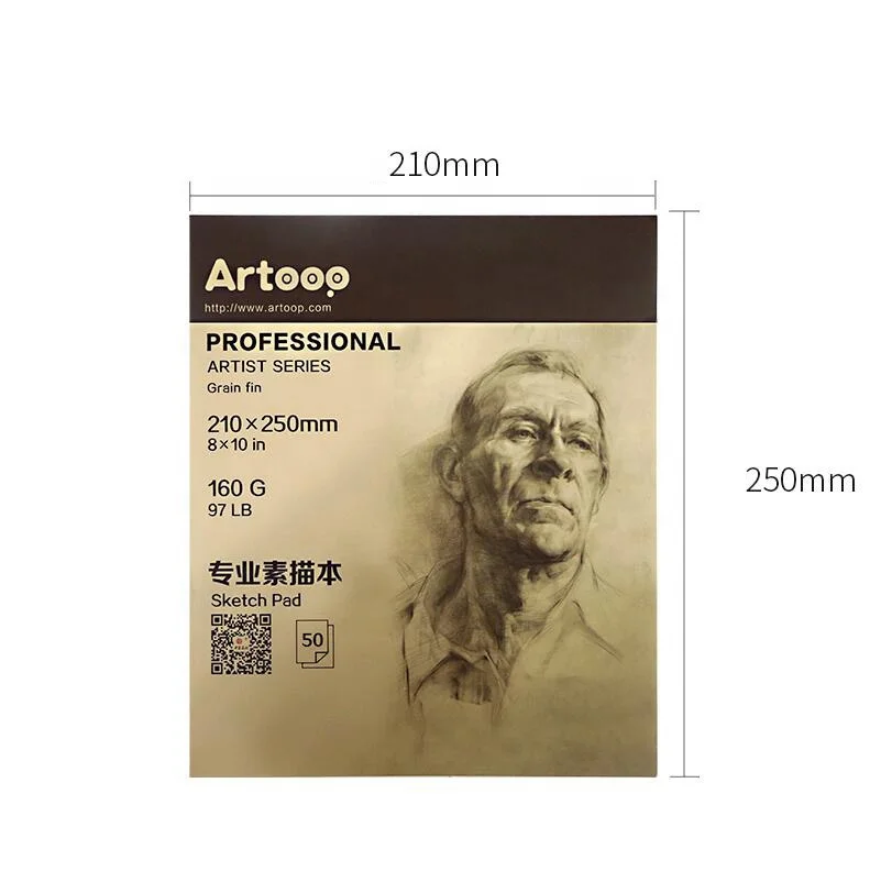 a4 custom printed sketchbook notebook for drawing