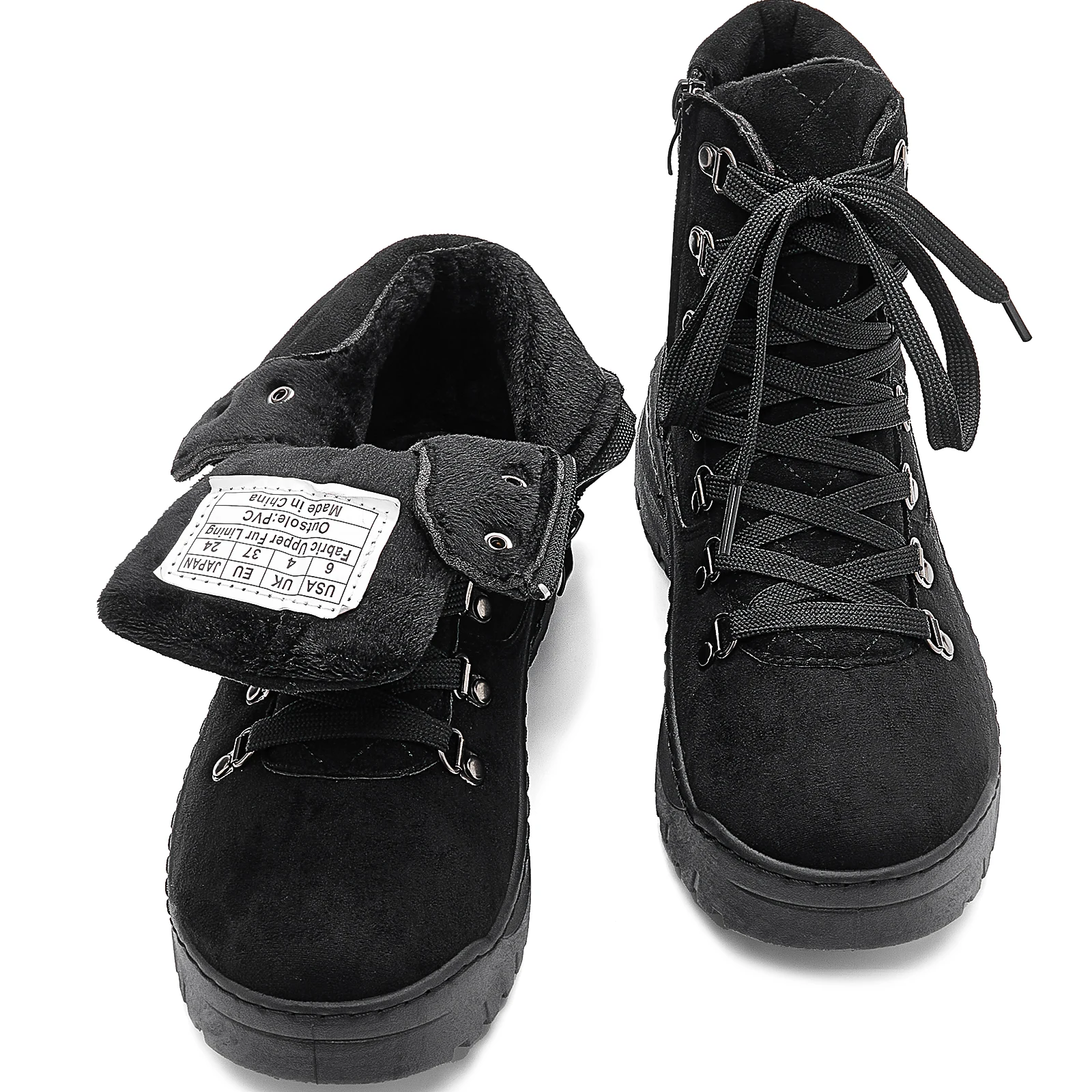 2024 Unisex PU Leather round Toe Mountain Shoes Wholesale Hot Sale Summer Winter Spring Autumn Boot for Men and Women