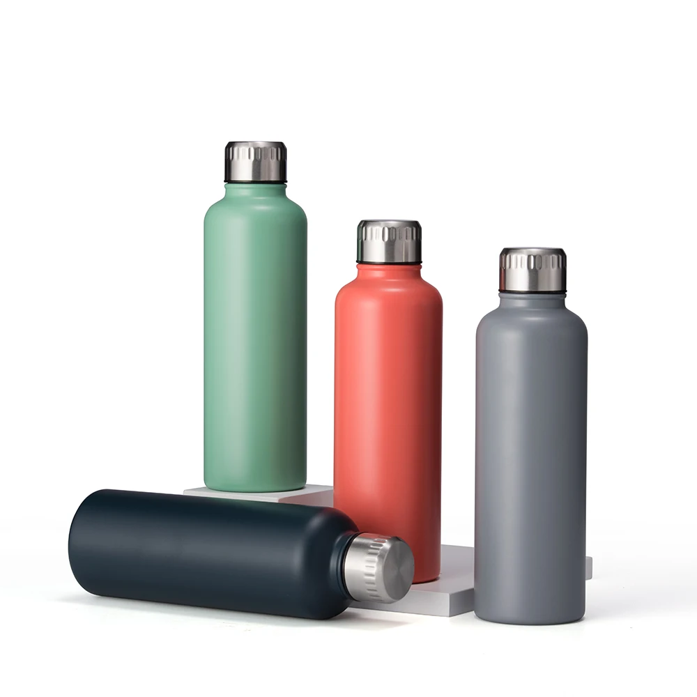 2020 Popular Stainless Steel Straight 500ml Vacuum Coke Hot Water Bottles