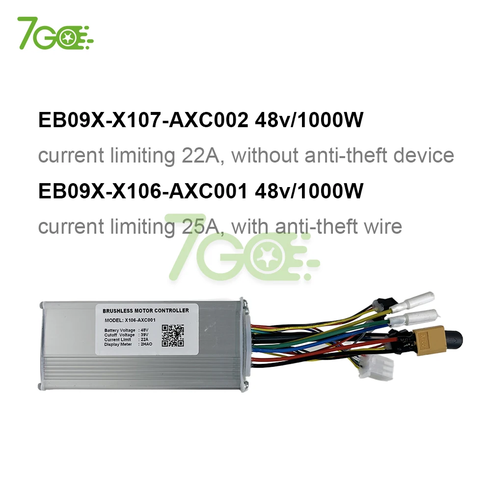 US EU Warehouse Stock Brushless electric bicycle bike DC Motor speed controller 48V 750W Electric e bike bldc motor controller