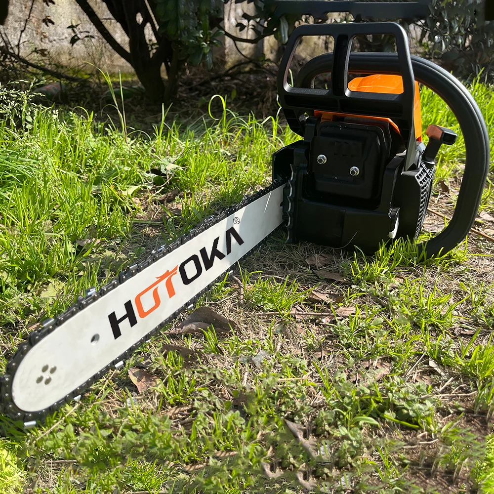 HOTOKA ms 250 gas chainsaw machine price 2 stroke ms250 45cc petrol chain saw for sale