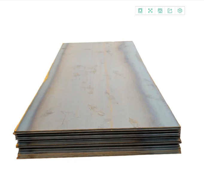 Sheet Plate MS Hot Rolled Hr Carbon Steel ASTM A36 Ss400 Q235b Iron Thick Steel Sheet Price 20mm Galvanized Flange Plate Cutting