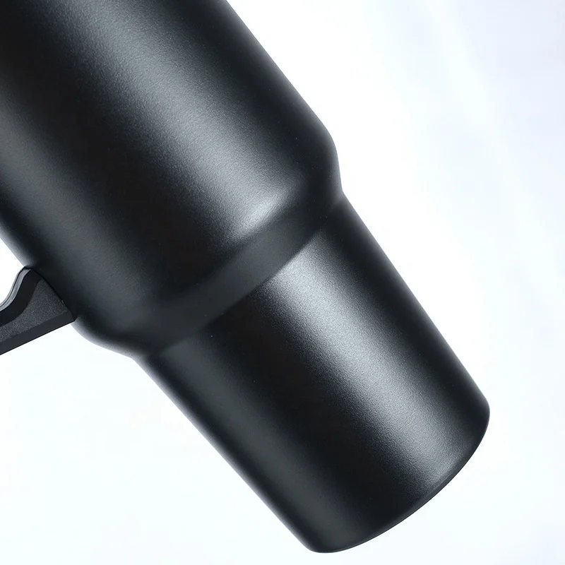 Beauchy custom vacuum insulated stainless steel 40 oz tumbler cup with handle and straw travel mug 40oz