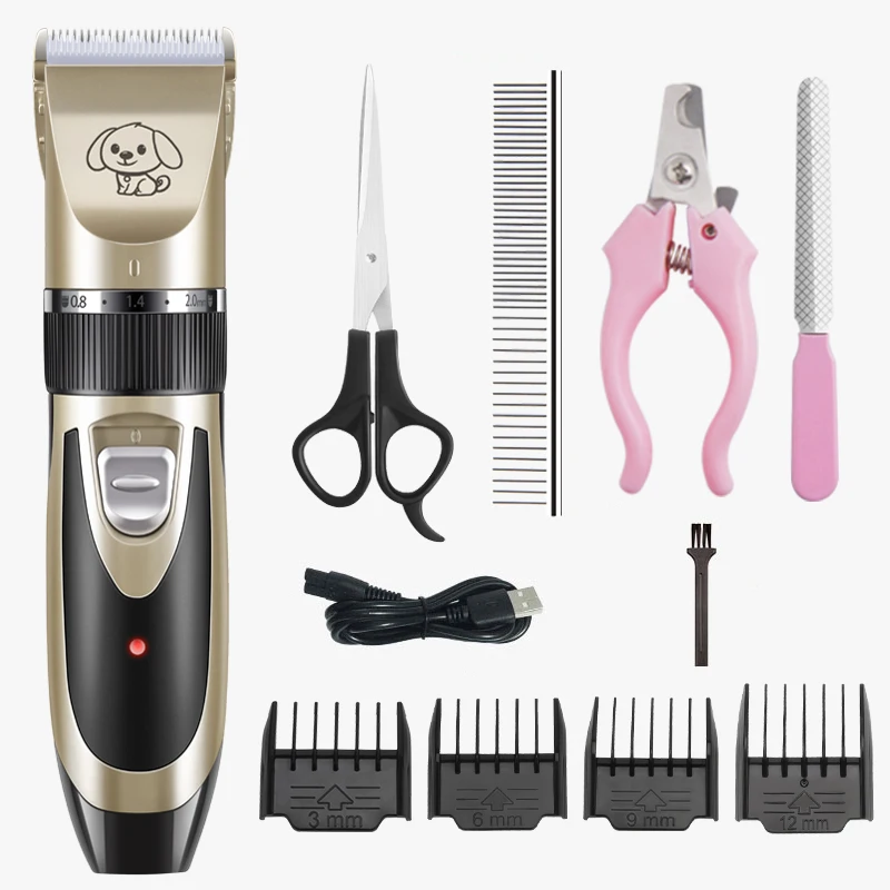 
Low Noise Cordless Hot Sale Dog Hair Clipper Razor On Amazon and BOL 