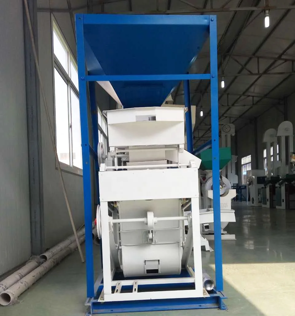 Cheap small model tqs320 combined rice and paddy cleaner