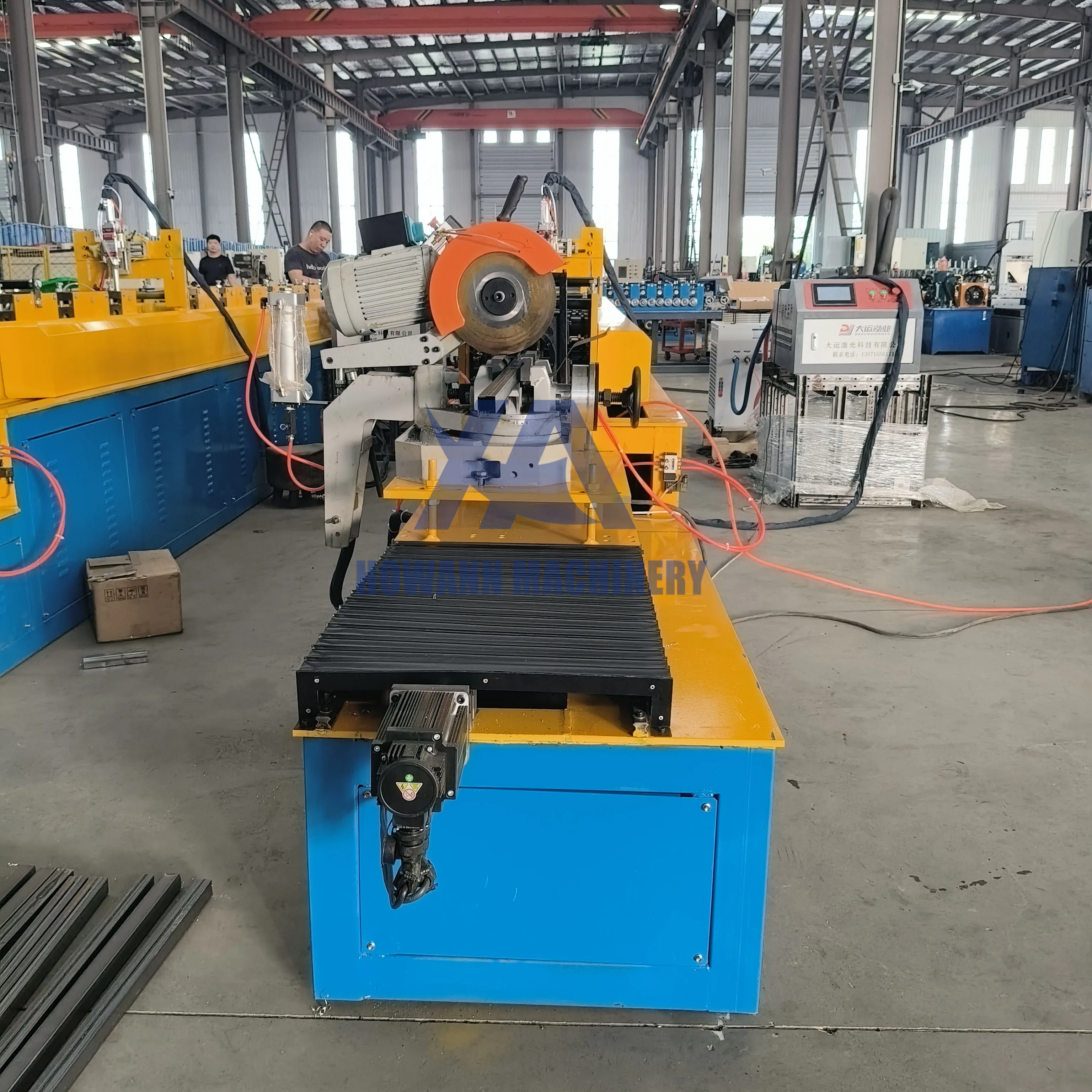 Factory Supply High Frequency ERW Tube Pipe Mill/Ms Steel Gi Pipe Making Machine Price