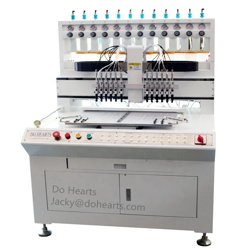 Liquid PVC micro injection machine for label / logo / patch / badge / keychain / magnet / coaster making
