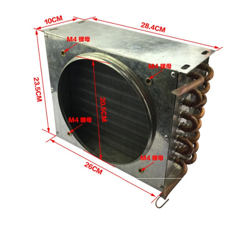 Refrigeration Copper tube condenser commercial refrigerator condenser evaporator Coil