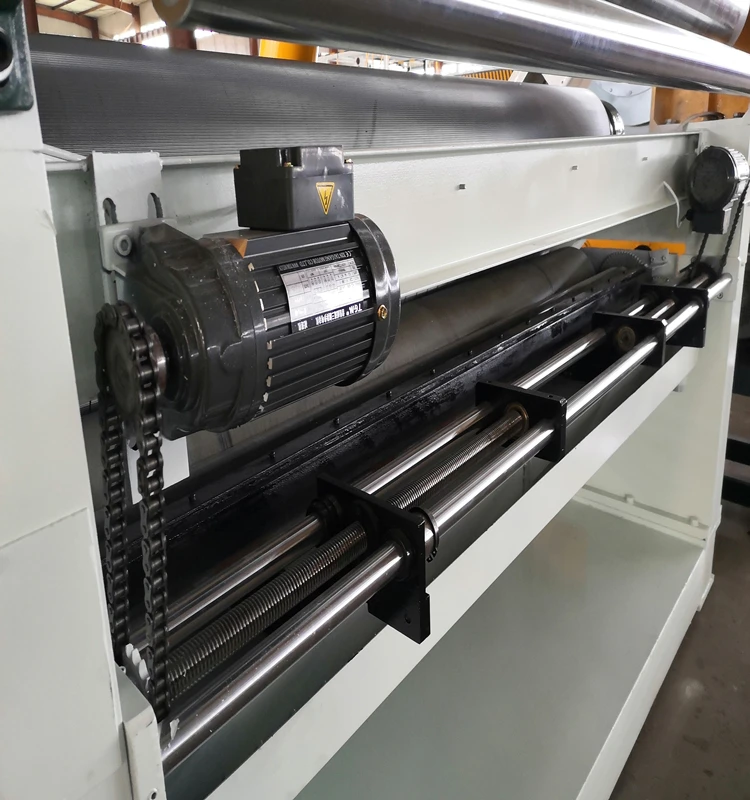 Factory price fingerless Vacuum adsorption single facer corrugated machine / single facer for sale