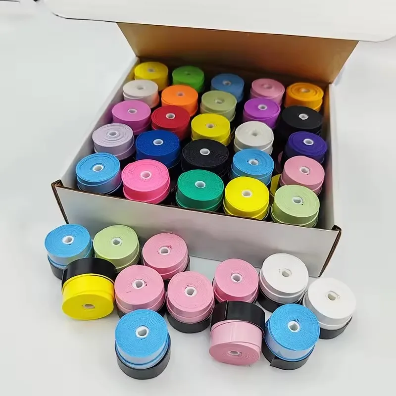 Custom New Anti Slip Badminton Squash Ball Racket Handle Cover Strip For Tennis Racket Golf Paddle Padel Bat Overgrip