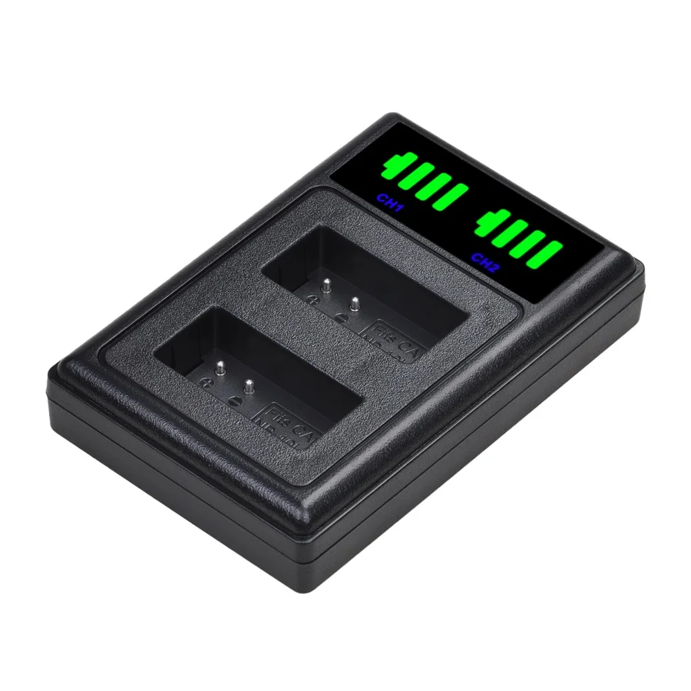 
NB-10L LED USB Dual Rapid Battery Charger for Canon PowerShot SX40 HS SX50 HS SX60 HS G15 G16 G1X 