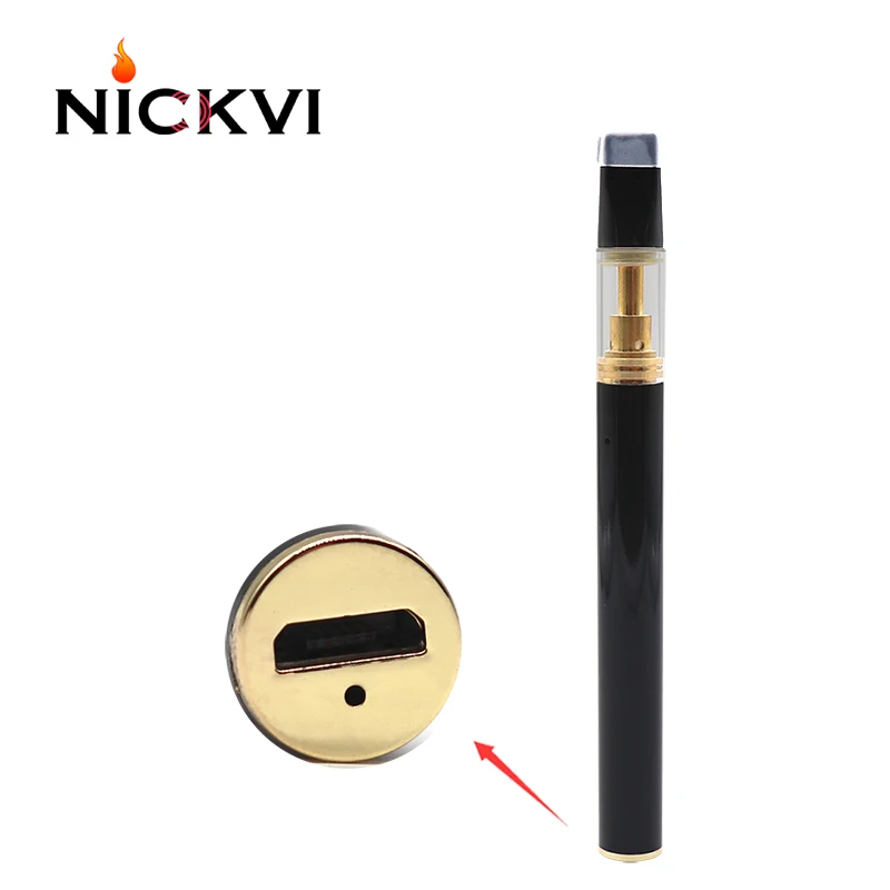 Высокое качество одноразовые пустые wicckless Vape ручка Пользовательский логотип Cbd масляный бак картридж керамическая катушка керамический